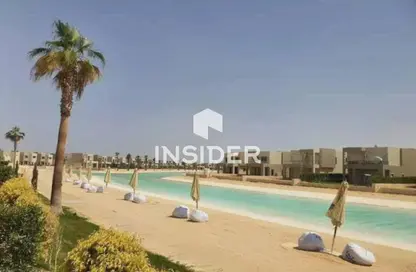 Chalet - 2 Bedrooms - 2 Bathrooms for sale in Azha - Al Ain Al Sokhna - Suez