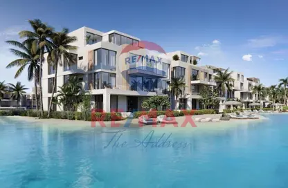 شاليه - 3 غرف نوم - 2 حمامات للبيع في ذا واتر واي - قسم الضبعة - الساحل الشمالي