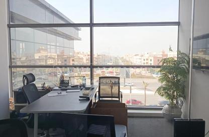 Office Space - Studio - 2 Bathrooms for rent in Mohamed Naguib Axis - Abou El Houl - New Cairo City - Cairo