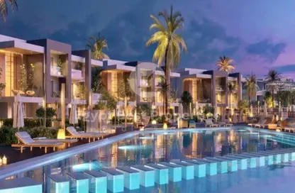 منزل مزدوج - 3 غرف نوم - 4 حمامات للبيع في ازها الساحل الشمالي - راس الحكمة - الساحل الشمالي