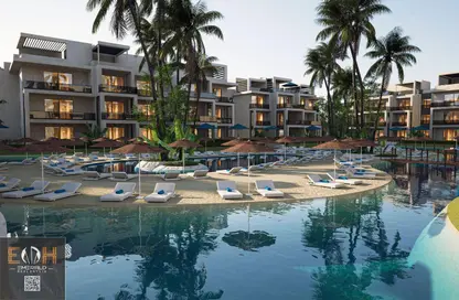 Apartment - 3 Bedrooms - 1 Bathroom for sale in Jasmine Village - Hurghada Resorts - Hurghada - Red Sea