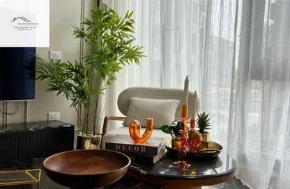 Apartment - 1 Bedroom - 2 Bathrooms for rent in Aljazi Marriott Residences - Mohamed Naguib Axis - North Investors Area - New Cairo City - Cairo