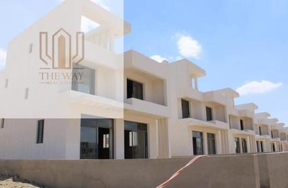 Twin House - 5 Bedrooms - 4 Bathrooms for sale in Lake West 3 - Sheikh Zayed Compounds - Sheikh Zayed City - Giza