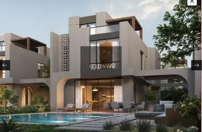 Villa - 3 Bedrooms - 5 Bathrooms for sale in Palm Hills New Cairo - 5th Settlement Compounds - The 5th Settlement - New Cairo City - Cairo