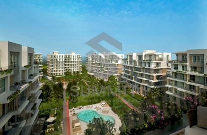 Apartment - 2 Bedrooms - 2 Bathrooms for sale in Garden Residence - Hyde Park - New Cairo City - Cairo