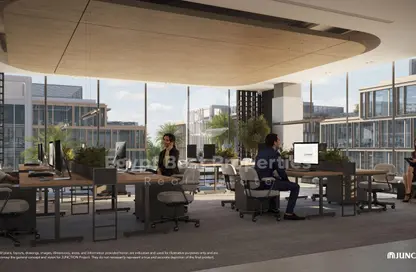 Office Space - Studio - 4 Bathrooms for sale in Junction - Al Wahat Road - 6 October City - Giza