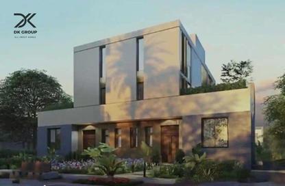 Twin House - 4 Bedrooms - 3 Bathrooms for sale in At East - Mostakbal City Compounds - Mostakbal City - Future City - Cairo