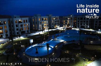 Chalet - 2 Bedrooms - 1 Bathroom for sale in Sky City - Al Ain Al Sokhna - Suez Chalet - 2 Bedrooms - 1 Bathroom for sale in Sky City - Al Ain Al Sokhna - Suez