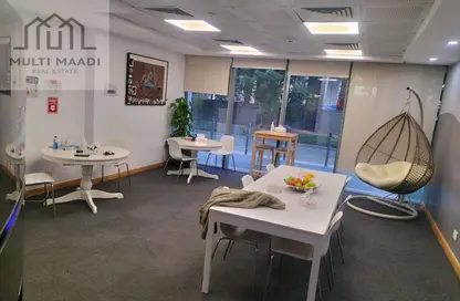 طابق كامل - استوديو - 2 حمامات للايجار في كايرو فيستيفال سيتى - المستثمرين الشمالية - مدينة القاهرة الجديدة - القاهرة