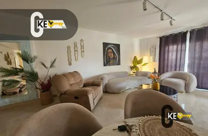 Apartment - 2 Bedrooms - 1 Bathroom for rent in El Rehab Extension - Al Rehab - New Cairo City - Cairo