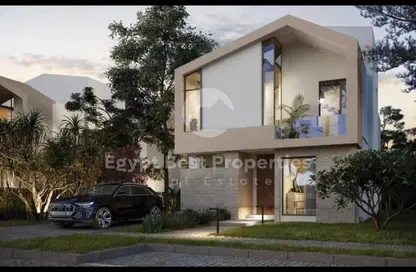 Townhouse - 3 Bedrooms - 4 Bathrooms for sale in Belle Vie - New Zayed City - Sheikh Zayed City - Giza