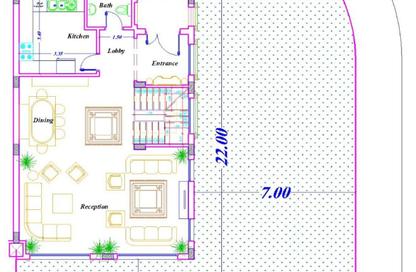 Twin House - 5 Bedrooms - 5 Bathrooms for sale in Villino - North Investors Area - New Cairo City - Cairo