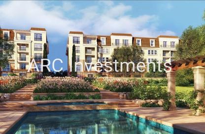 Apartment - 2 Bedrooms - 2 Bathrooms for sale in Elan Sarai - Sarai - Mostakbal City Compounds - Mostakbal City - Future City - Cairo