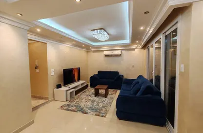 Apartment - 3 Bedrooms - 2 Bathrooms for rent in Omar Ibn Al Khattab St. - Rehab City Forth Phase - Al Rehab - New Cairo City - Cairo