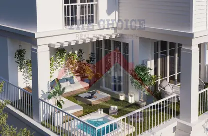 iVilla - 3 Bedrooms - 3 Bathrooms for sale in Mountain View iCity October - 6 October Compounds - 6 October City - Giza