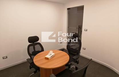 Office Space - Studio - 3 Bathrooms for rent in Concord Plaza - South Investors Area - New Cairo City - Cairo