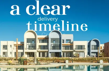 شقة - 2 غرف نوم - 3 حمامات للبيع في طريق نادي واستاد الجونة - الجونة - الغردقة - محافظة البحر الاحمر