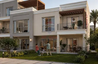 تاون هاوس - 4 غرف نوم - 3 حمامات للبيع في بيل فى - مدينة زايد الجديدة - الشيخ زايد - الجيزة