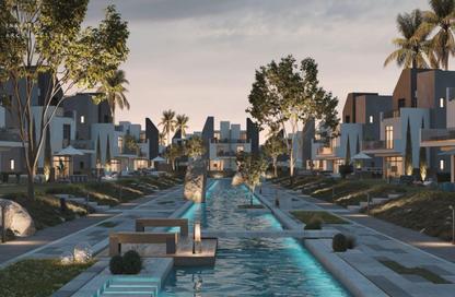 Townhouse - 4 Bedrooms - 4 Bathrooms for sale in Rivers - New Zayed City - Sheikh Zayed City - Giza Townhouse - 4 Bedrooms - 4 Bathrooms for sale in Rivers - New Zayed City - Sheikh Zayed City - Giza