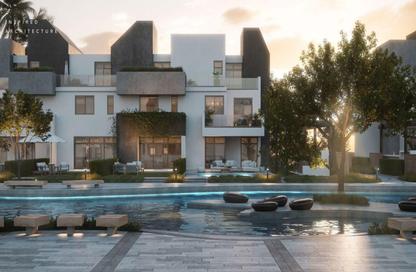 Townhouse - 4 Bedrooms - 4 Bathrooms for sale in Rivers - New Zayed City - Sheikh Zayed City - Giza Townhouse - 4 Bedrooms - 4 Bathrooms for sale in Rivers - New Zayed City - Sheikh Zayed City - Giza