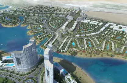 شاليه - غرفة نوم - 2 حمامات للبيع في نورث ايدج تاورز - مدينة العلمين الجديدة - العلمين - الساحل الشمالي