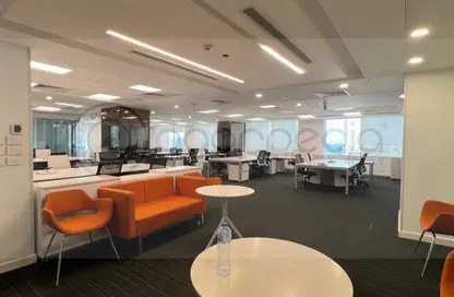 مساحات مكتبية - 4 غرف نوم - 4 حمامات للايجار في شارع مجمع البنوك - شارع التسعين الجنوبي - التجمع الخامس - مدينة القاهرة الجديدة - القاهرة