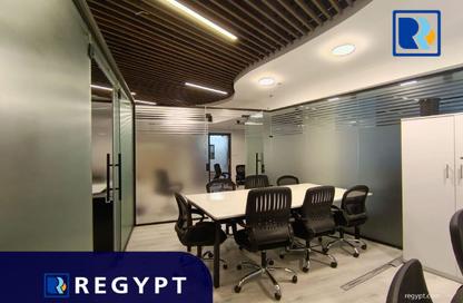 Office Space - Studio - 2 Bathrooms for rent in V90 - North Teseen St. - The 5th Settlement - New Cairo City - Cairo