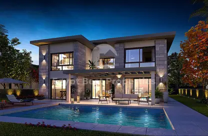 منزل مزدوج - 5 غرف نوم - 6 حمامات للبيع في سوان ليك ريزيدنس - كمبوندات التجمع الخامس - التجمع الخامس - مدينة القاهرة الجديدة - القاهرة