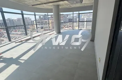 Office Space - 3 Bedrooms - 1 Bathroom for rent in Bank Center Street - South Teseen St. - The 5th Settlement - New Cairo City - Cairo