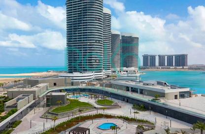 Chalet - 1 Bedroom - 2 Bathrooms for sale in The Gate Towers - New Alamein City - Al Alamein - North Coast