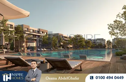 شقة - 2 غرف نوم - 2 حمامات للبيع في لوجار - مدينة زايد الجديدة - الشيخ زايد - الجيزة