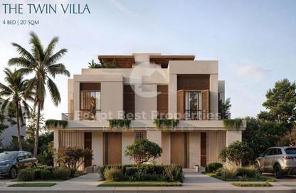 Twin House - 4 Bedrooms - 4 Bathrooms for sale in East Vale - Mostakbal City Compounds - Mostakbal City - Future City - Cairo