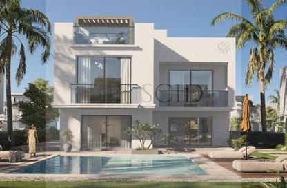 Villa - 5 Bedrooms - 6 Bathrooms for sale in Key Of Greens - New Zayed City - Sheikh Zayed City - Giza