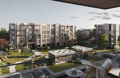 Apartment - 3 Bedrooms - 2 Bathrooms for sale in Garden Lakes - 6 October Compounds - 6 October City - Giza