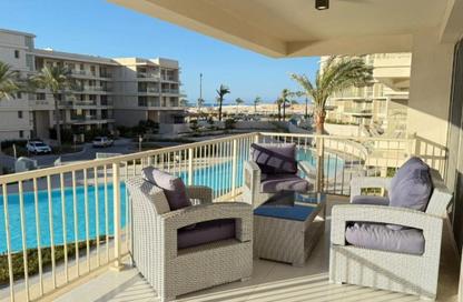 Chalet - 2 Bedrooms - 2 Bathrooms for rent in Marassi - Sidi Abdel Rahman - North Coast
