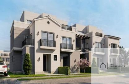 Townhouse - 3 Bedrooms - 4 Bathrooms for sale in Cluster 18 - Hyde Park - New Cairo City - Cairo