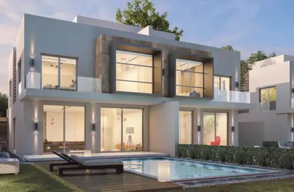 فيلا - 4 غرف نوم - 4 حمامات للبيع في الكارما جيتس - مدينة زايد الجديدة - الشيخ زايد - الجيزة