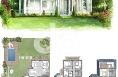 Villa - 3 Bedrooms - 6 Bathrooms for sale in Mountain View 1.1 - 5th Settlement Compounds - The 5th Settlement - New Cairo City - Cairo