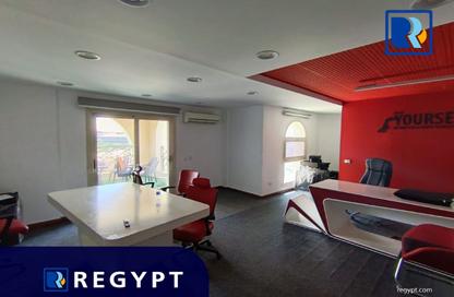 Office Space - Studio - 4 Bathrooms for rent in V90 - North Teseen St. - The 5th Settlement - New Cairo City - Cairo
