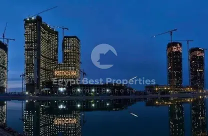 Chalet - 3 Bedrooms - 3 Bathrooms for sale in North Edge Towers - New Alamein City - Al Alamein - North Coast