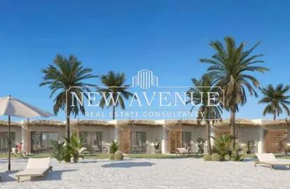 شاليه - 3 غرف نوم - 4 حمامات للبيع في هاسيندا حنيش - قسم مرسي مطروح - الساحل الشمالي