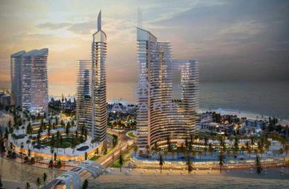 Chalet - 3 Bedrooms - 4 Bathrooms for sale in New Alamein City - Al Alamein - North Coast