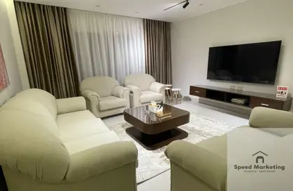 Apartment - 3 Bedrooms - 2 Bathrooms for rent in Mostafa Kamel Axis - The 1st Settlement - New Cairo City - Cairo