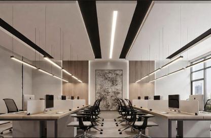 Office Space - Studio - 2 Bathrooms for rent in Cairo Festival City - North Investors Area - New Cairo City - Cairo
