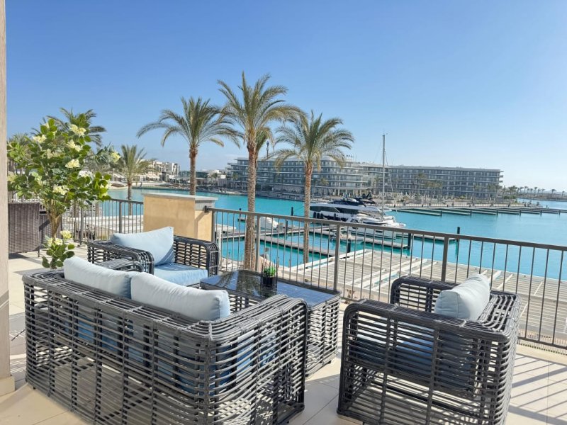 3BR Chalet | Marassi Marina 2 | Sea View thumbnail