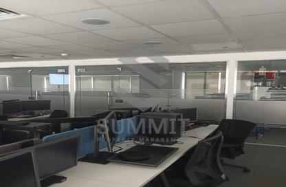 Office Space - Studio - 2 Bathrooms for rent in Bank Center Street - South Teseen St. - The 5th Settlement - New Cairo City - Cairo