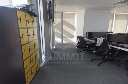 Office Space - Studio - 2 Bathrooms for rent in Bank Center Street - South Teseen St. - The 5th Settlement - New Cairo City - Cairo