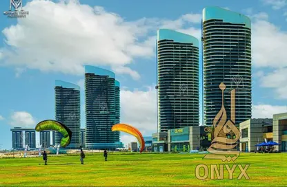 Apartment - 2 Bedrooms - 2 Bathrooms for sale in North Edge Towers - New Alamein City - Al Alamein - North Coast