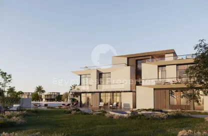 Twin House - 5 Bedrooms - 5 Bathrooms for sale in Palm Hills Golf Extension - Al Wahat Road - 6 October City - Giza