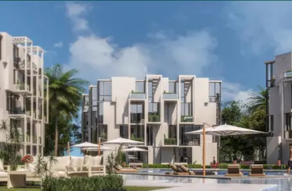 Apartment - 2 Bedrooms - 3 Bathrooms for sale in Waslet Dahshur Road - Sheikh Zayed City - Giza